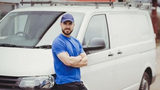 A man with a van